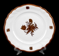 Набор тарелок Weimar Porzellan Букет золотой 24см 6шт 54033