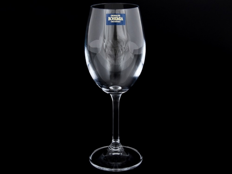 Набор бокалов для вина Crystalite Bohemia Клара 250мл 6шт