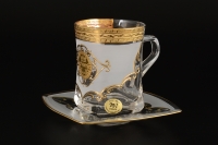 Набор для чая Bohemia Версачи Богемия на 6 персон (12 предметов) 270мл