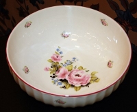 Салатник Bavarian Porcelain Розовая лента Роза 26см 53635