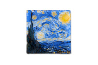 Тарелка квадратная Carmani Звездная ночь (Ван Гог) 13х13см