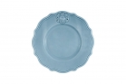 Тарелка закусочная Nuova Cer Аральдо (голубой) 21см