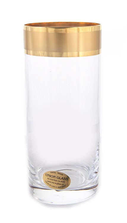 Набор стаканов Union Glass Ангелика Голд 300мл 6шт