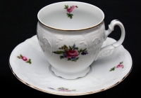 Набор для чая Бернадот Полевой цветок чашка 160мл+блюдце на 6 персон 12 предметов высокие 53839