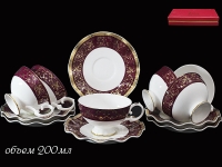 Набор чайных пар Lenardi Великолепный Век на 6 персон (12 предметов)