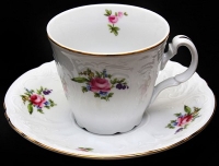 Набор для чая Бернадот Полевой цветок чашка 160мл+блюдце на 6 персон 12 предметов высокие 53840