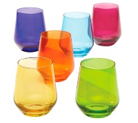Цветной набор стаканов для воды Lenox Тосканская классика 600мл 6шт