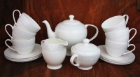 Чайный сервиз АККУ Дионис Грей на 6 персон (15 предметов)