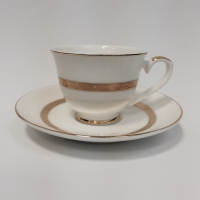 Набор кофейных пар из костяного фарфора Japonica Рокка на 2 персоны (4 предмета) EMGD8119WHEM9