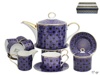 Чайный сервиз Lenardi на 6 персон (17 предметов) 105-176