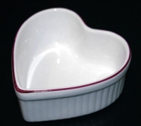 Форма для запекания Bavarian Porcelain Розовая лента 10x9см сердце 53546