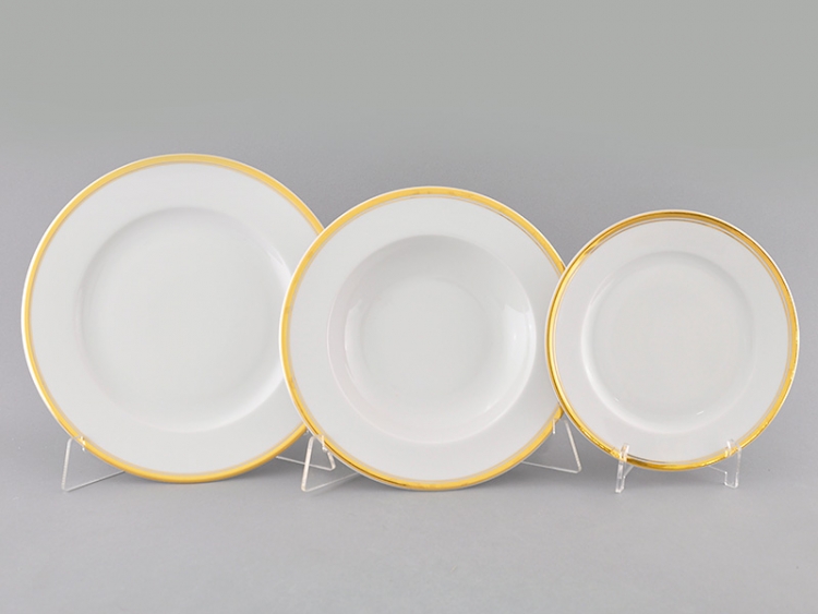 Набор тарелок для сервировки стола Leander Сабина 0511 на 6 персон 18 (предметов)
