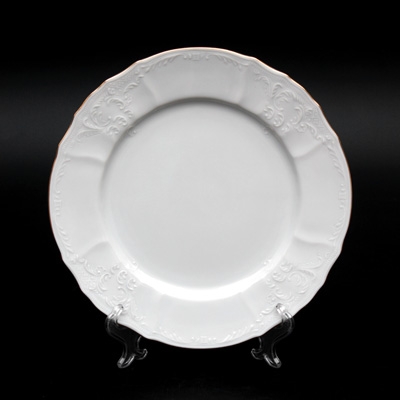 Набор подставочных тарелок Бернадот белый 311011 27см 6 шт