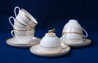 Набор чайных пар АККУ Искандер на 6 персон (12 предметов)
