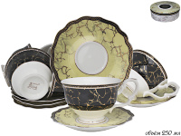 Набор чайных пар Lenardi Изобэль на 6 персон (12 предметов) 105-653