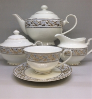 Чайный сервиз Japonica Барокко на 6 персон (17 предметов) EMGD-8252GY-4