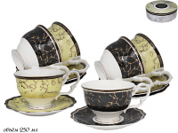 Набор чайных пар Lenardi Изобэль на 6 персон (12 предметов) 105-655