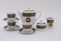 Чайный сервиз Да Винчи Leander - Сабина, декор 172В (Версаче) на 12 персон (27 предметов) 31850