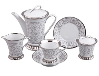 Сервиз чайный Rudolf Kämpf Византия декор D936 на 6 персон (15 предметов)
