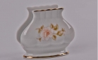Салфетница Bavarian Porcelain Цветы Рельеф золото 54951
