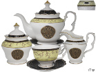 Чайный сервиз Lenardi Изобэль на 6 персон (17 предметов) 105-657