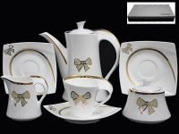 Чайный сервиз Lenardi Бантик на 6 персон (17 предметов)