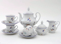 Чайный сервиз Leander - Мэри-Энн, декор 0807 (Гуси) на 6 персон (15 предметов) 31852