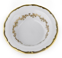 Набор розеток Bavarian Porcelain Барокко золото 202 8см 6шт