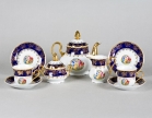 Чайный сервиз Leander - Мэри-Энн, декор 0179 (Мадонна кобальт) на 12 персон (27 предметов) 31855