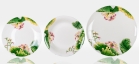 Набор тарелок для сервировки стола Japonica Нимфея на 6 персон 18 (предметов)