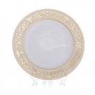 Набор тарелок Bavarian Porcelain Александрия Крем/зол 27см 6шт