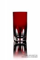 Набор стаканов для сока Cristallerie Strauss S.A. Red 6шт (210)