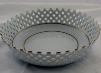 Прорезная тарелка Hollohaza декор 1785 19см