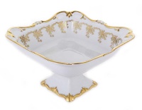 Салатник Bavarian Porcelain Барокко золото 202 22см