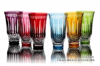Набор стаканов для сока Cristallerie Strauss S.A. Colors 6шт
