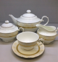 Чайный сервиз Japonica Медея на 6 персон (17 предметов) GD-4141-4