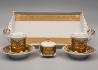 Набор для чая или кофе Rudolf Kämpf декор D859 на 2 персоны (6 предметов) 1