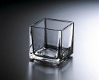 Подсвечник Soga Glass Кубик (11,5х11,5х11,8) см