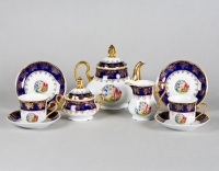 Чайный сервиз Leander - Мэри-Энн, декор 0179 (Мадонна кобальт) на 6 персон (15 предметов) 31861
