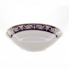 Салатник Bavarian Porcelain Александрия Кобальт/зол 26см