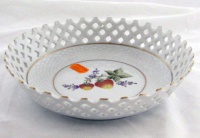 Прорезная тарелка Hollohaza декор 1789 17см