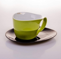 Набор для чая Weimar Porzellan Colani 450мл зеленый