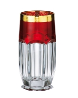 Набор стаканов Crystalite Bohemia Cафари Рубин 300мл 6шт