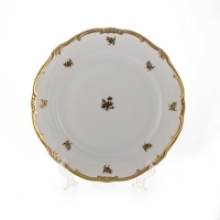 Набор тарелок Weimar Porzellan Роза Золотая 26см 6шт