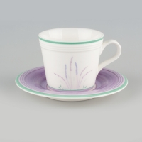 Чайная пара Quality Ceramic Новая Лаванда 260мл
