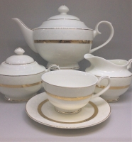 Чайный сервиз Japonica Рокка на 6 персон (17 предметов) EMGD-8119 WHEM-4