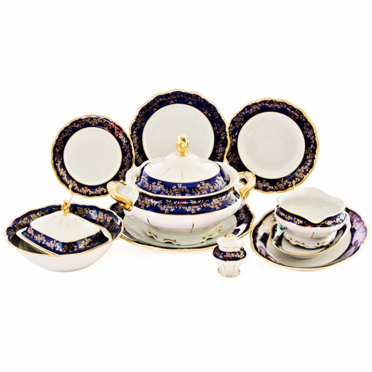 Столовый сервиз Bavarian Porcelain Фрeдерика 202 на 6 персон (27 предметов)