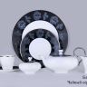 Чайный сервиз Hankook Chinaware Блэк Палас на 6 персон (22 предмета)