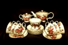 Сервиз чайный Lenardi серия Три розы 18 предметов 6 персон 865-015