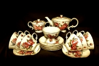 Сервиз чайный Lenardi серия Три розы 18 предметов 6 персон 865-015